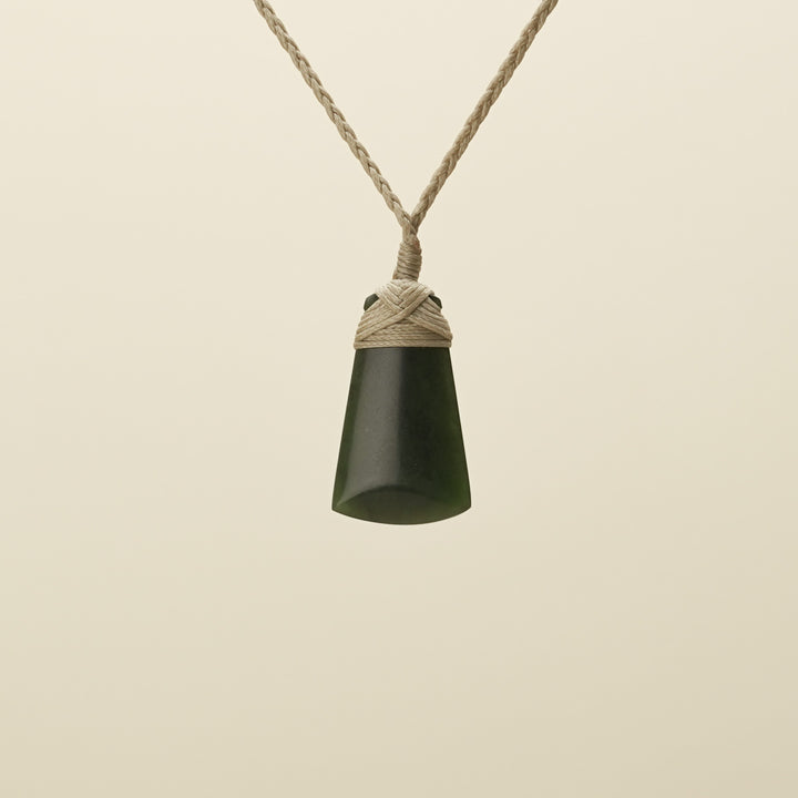 Extra Small Kawakawa Toki Pounamu Pendant