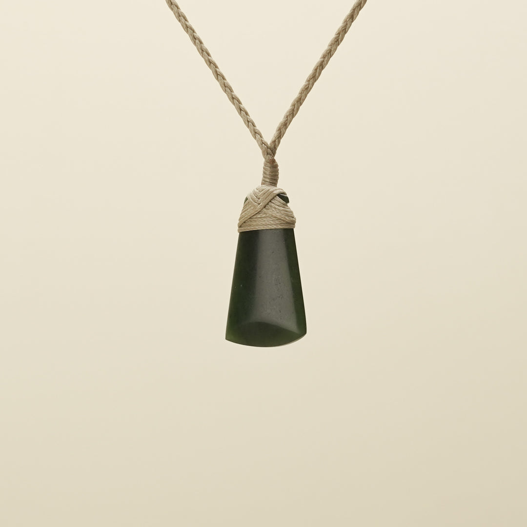 Extra Small Kawakawa Toki Pounamu Pendant