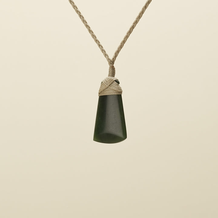 Extra Small Kawakawa Toki Pounamu Pendant