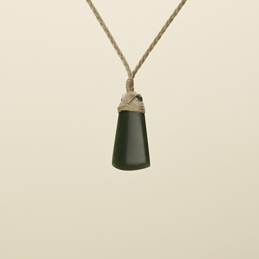 Extra Small Kawakawa Toki Pounamu Pendant