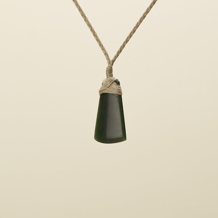 Extra Small Kawakawa Toki Pounamu Pendant