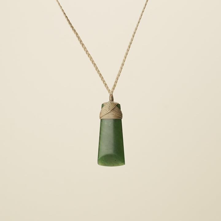 Toki Greenstone – Small, Tan Binding