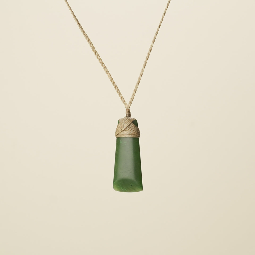 Toki Greenstone – Small, Tan Binding