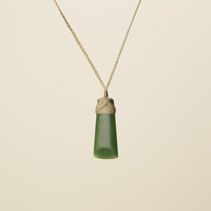 Toki Greenstone – Small, Tan Binding