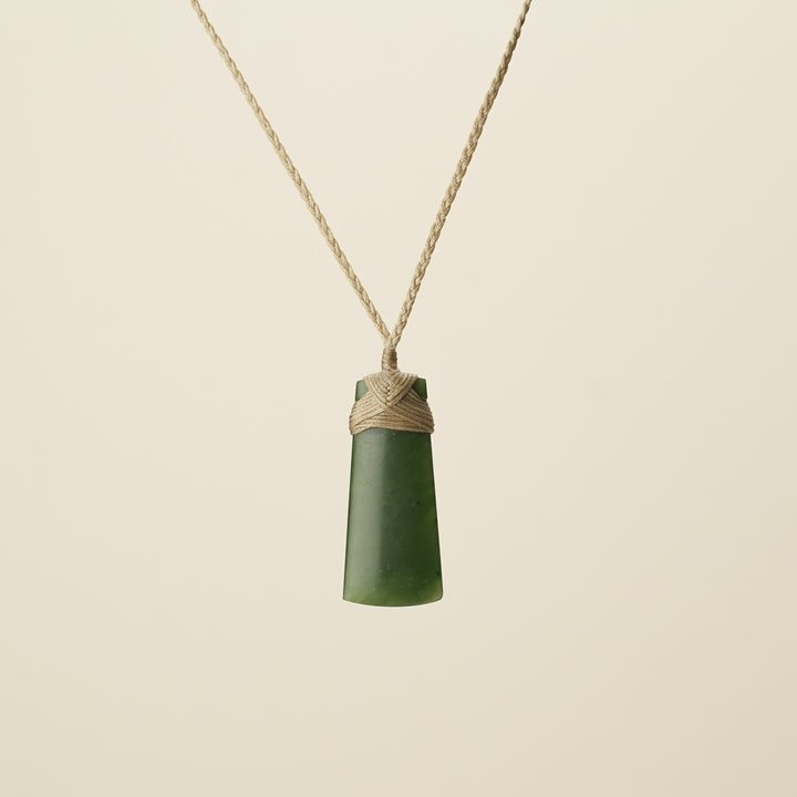 Toki Greenstone – Small, Tan Binding