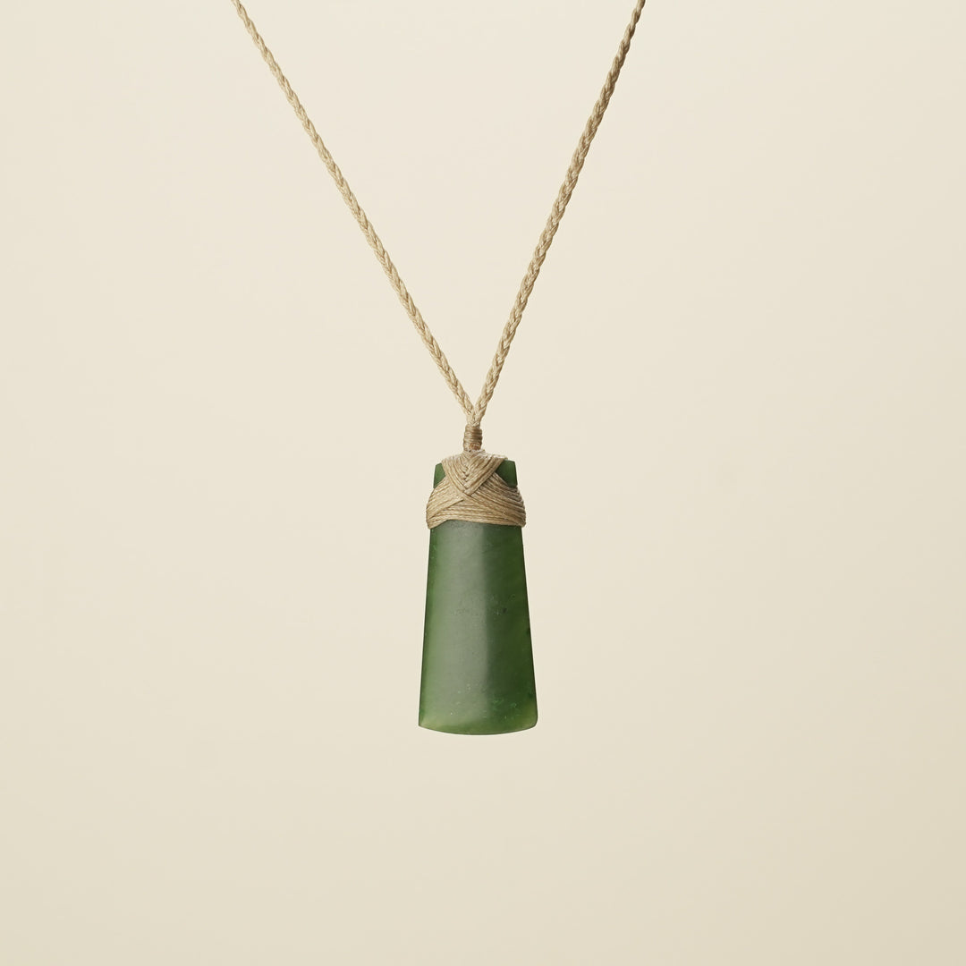 Toki Greenstone – Small, Tan Binding