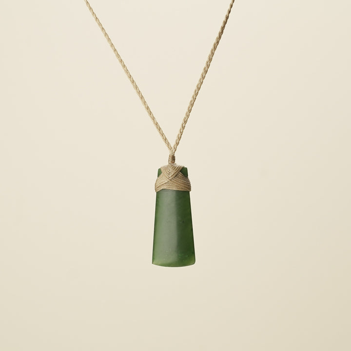 Toki Greenstone – Small, Tan Binding