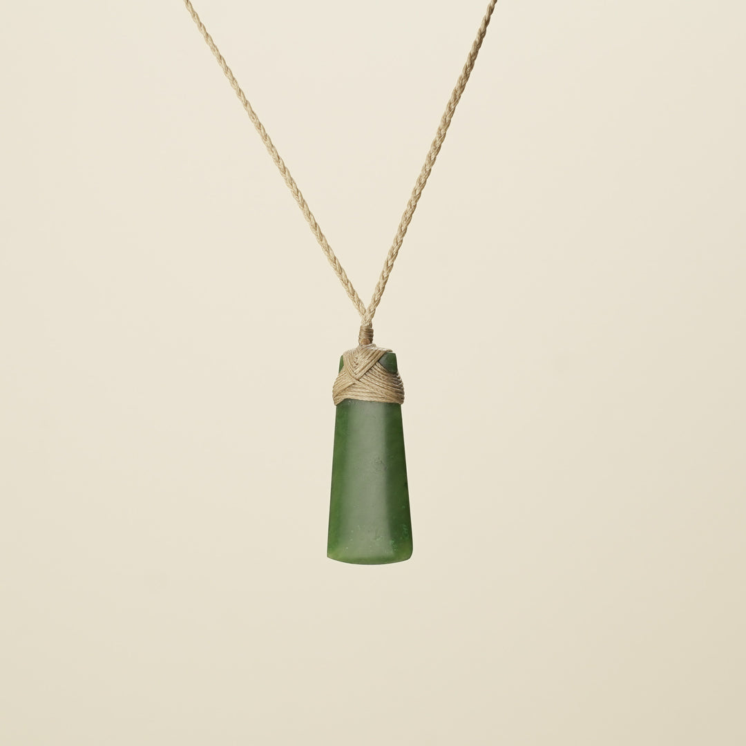 Toki Greenstone – Small, Tan Binding