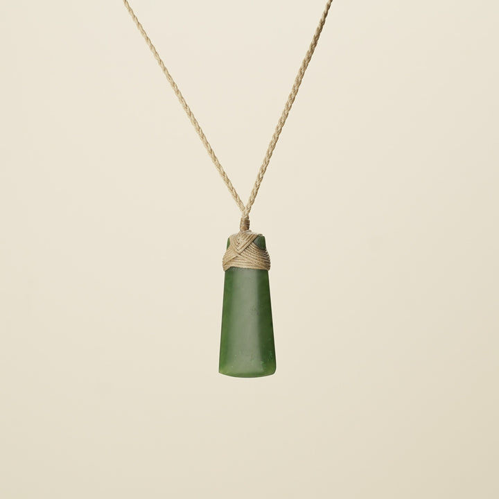 Toki Greenstone – Small, Tan Binding