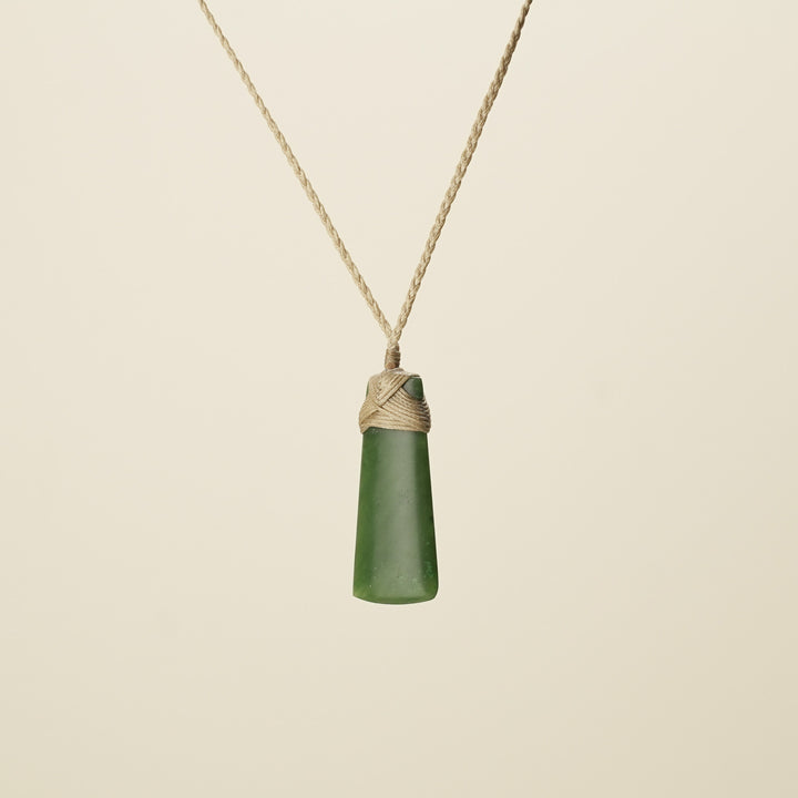Toki Greenstone – Small, Tan Binding