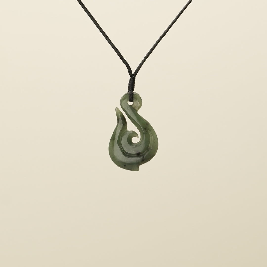 Hei Matau Pounamu Small Pendant