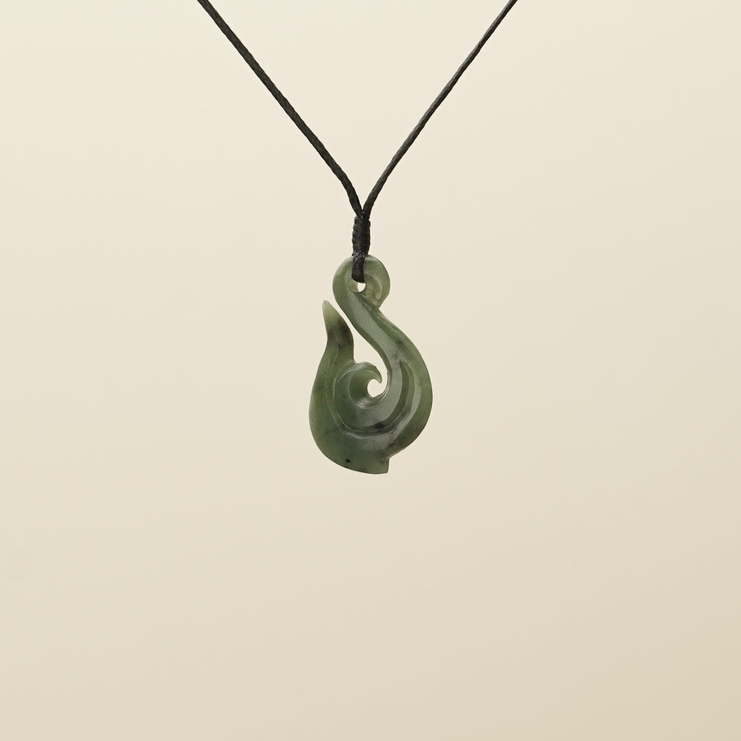Hei Matau Pounamu Small Pendant