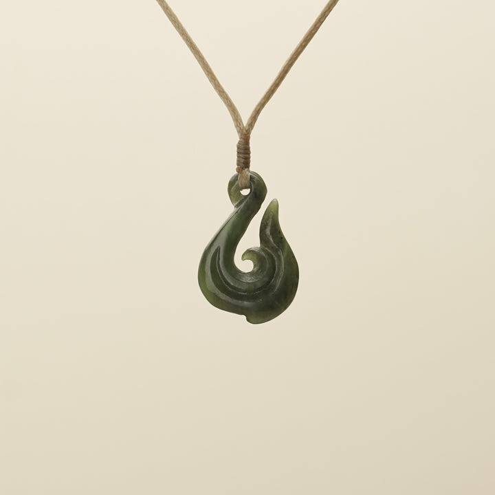 Hei Matau Pounamu Small Pendant