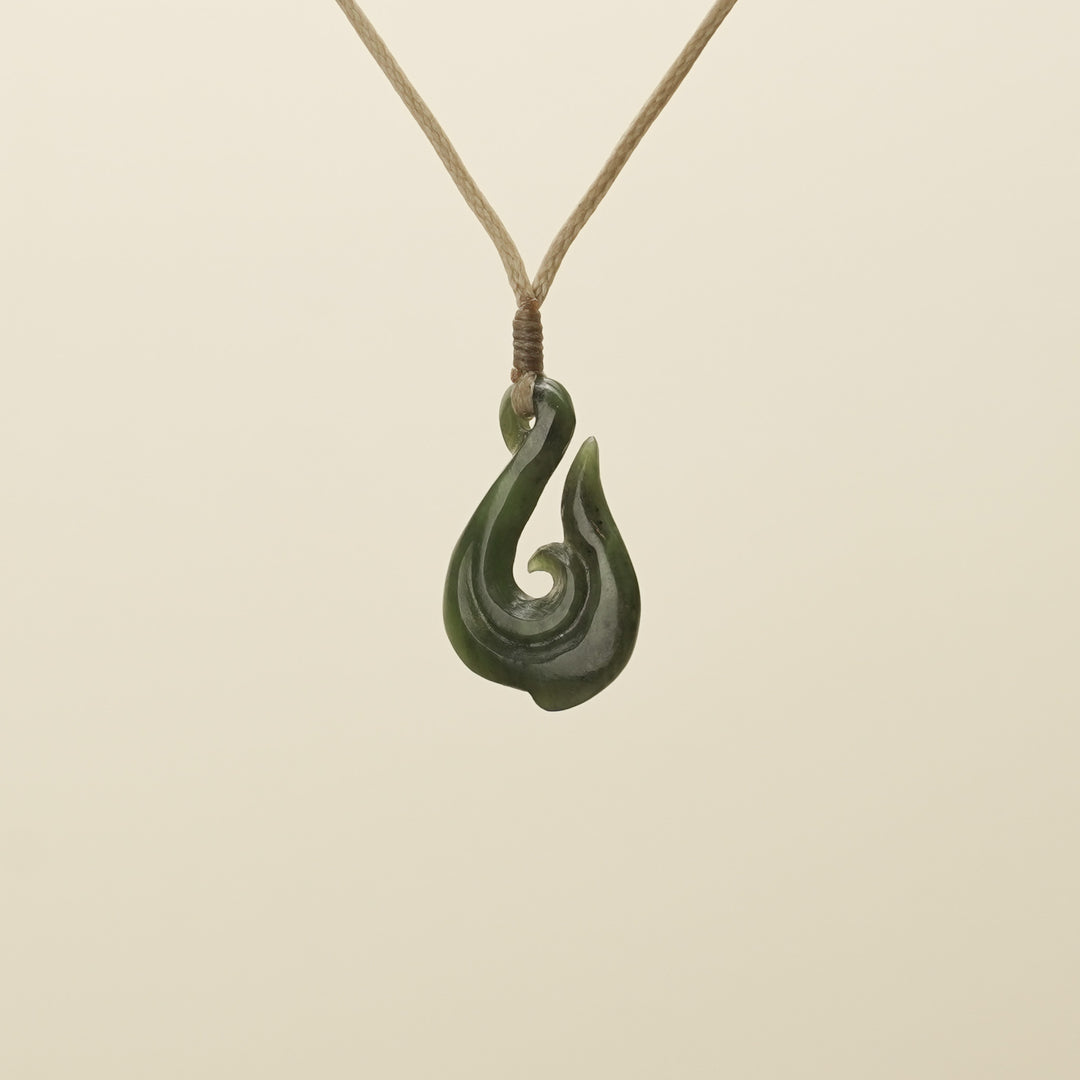 Hei Matau Pounamu Small Pendant