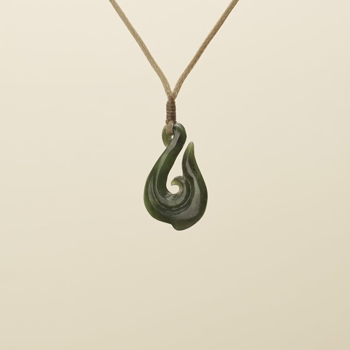 Hei Matau Pounamu Small Pendant