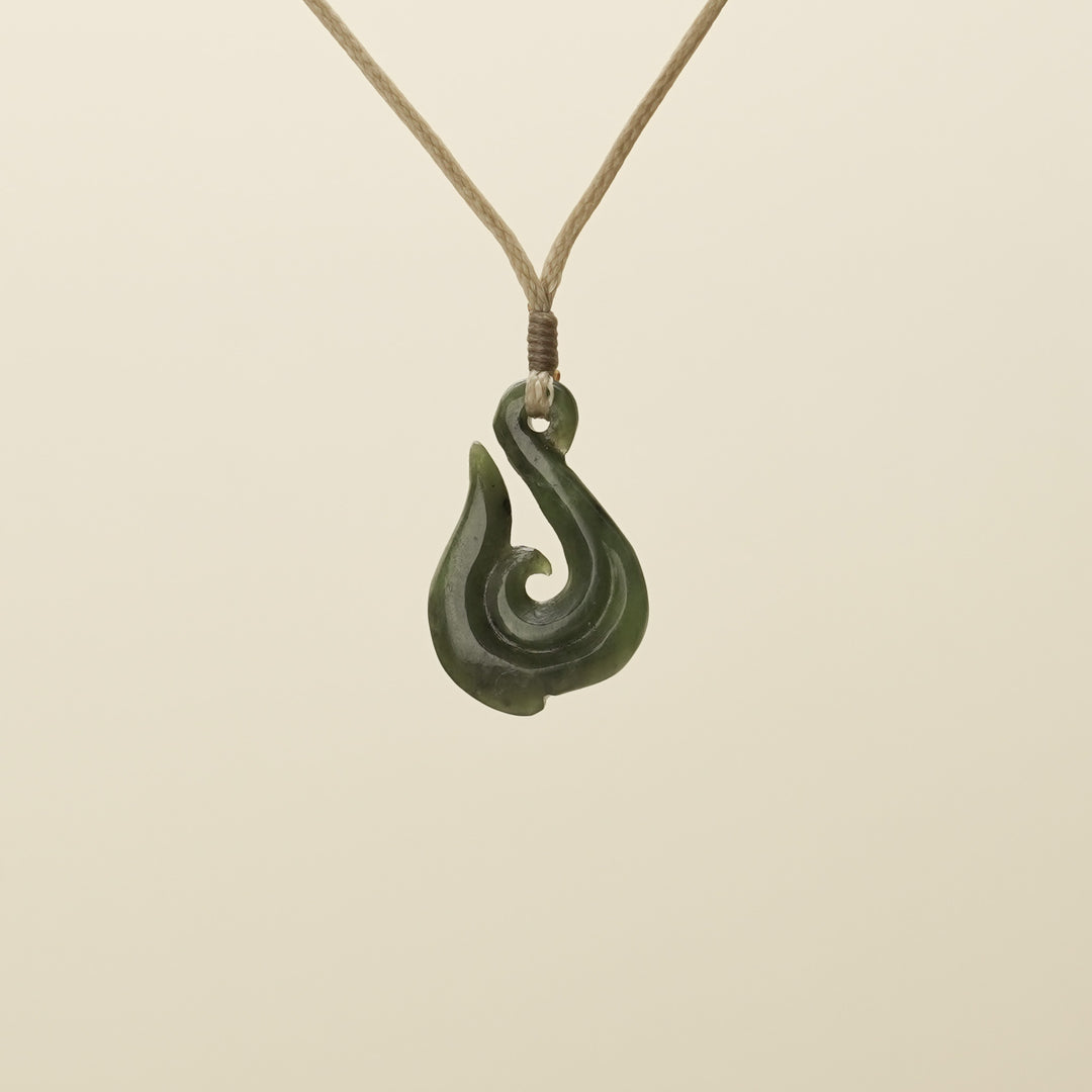 Hei Matau Pounamu Small Pendant