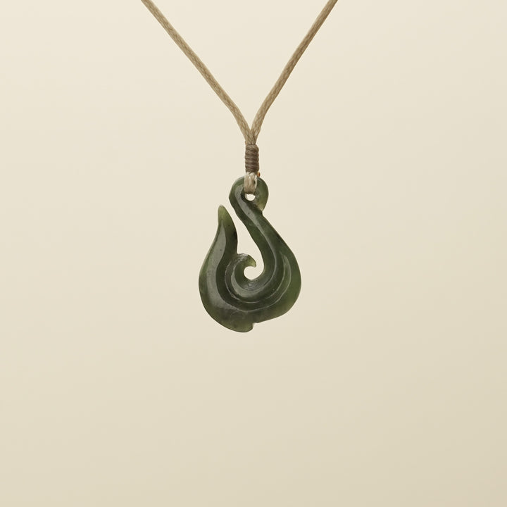 Hei Matau Pounamu Small Pendant