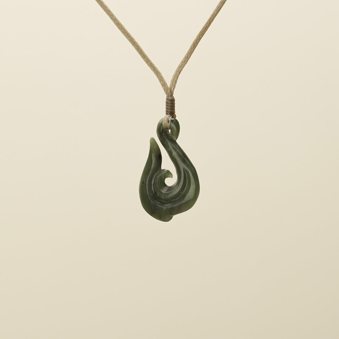 Hei Matau Pounamu Small Pendant