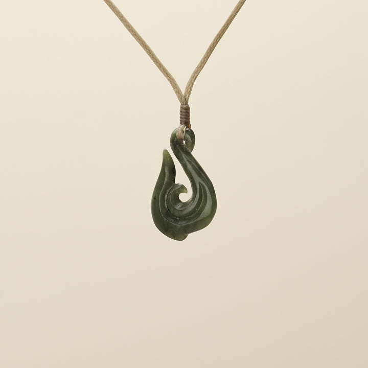 Hei Matau Pounamu Small Pendant