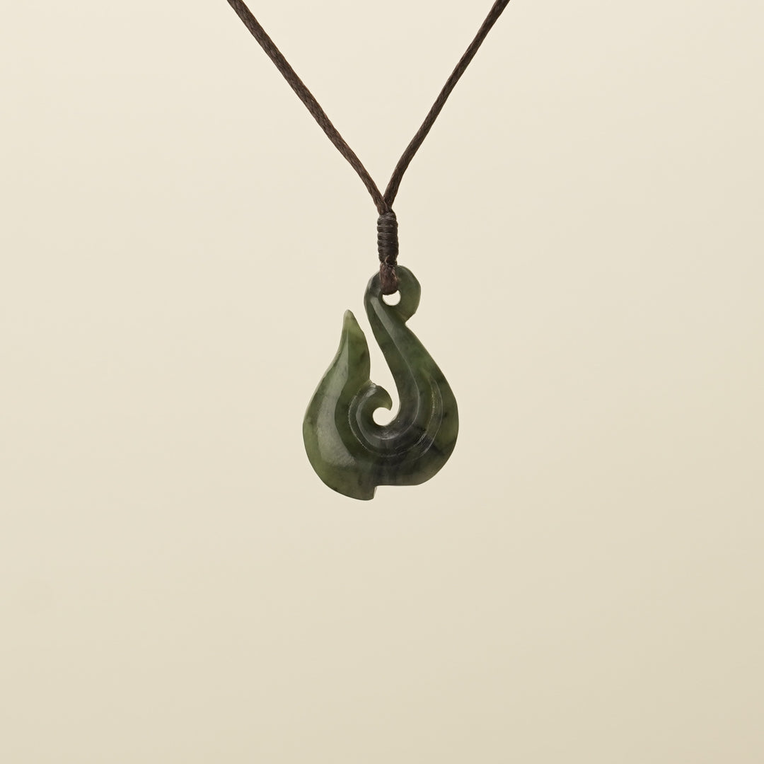 Hei Matau Pounamu Small Pendant
