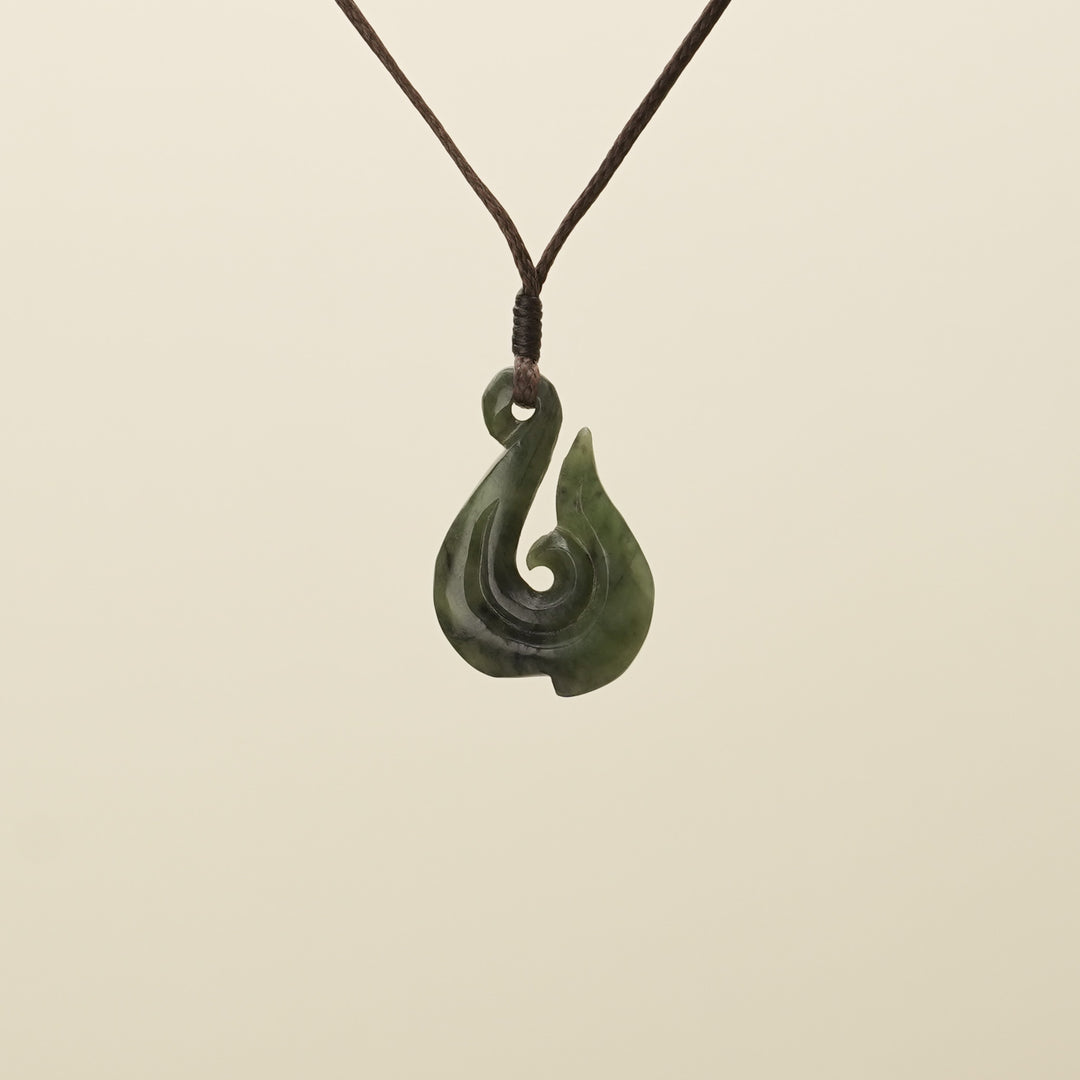 Hei Matau Pounamu Small Pendant