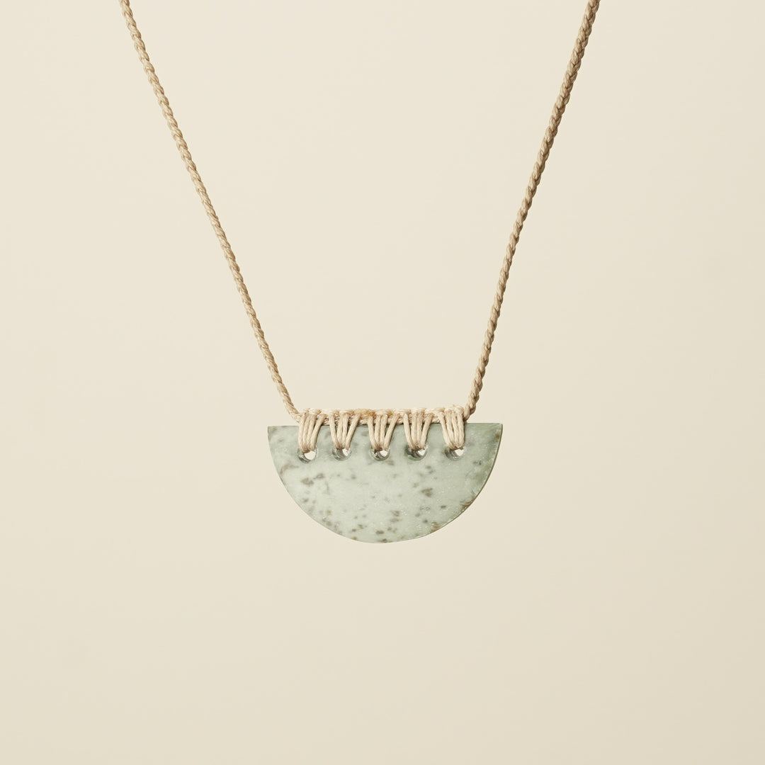 Kōuma Breastplate Kōkopu Pounamu Small Pendant
