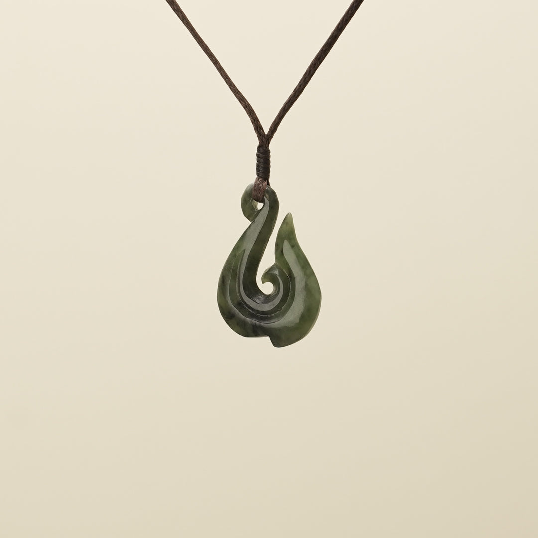 Hei Matau Pounamu Small Pendant
