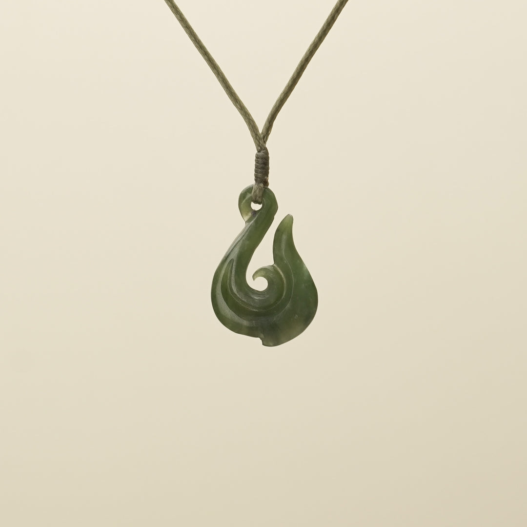 Hei Matau Pounamu Small Pendant