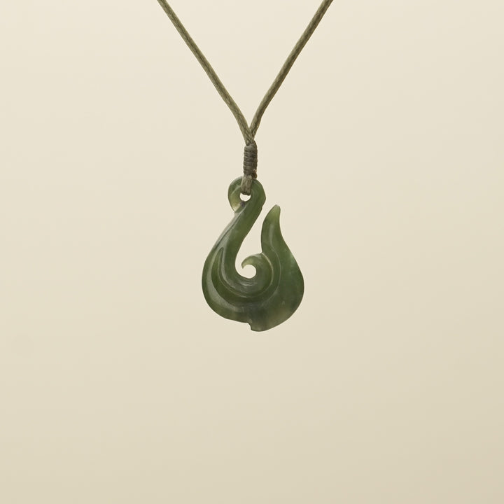 Hei Matau Pounamu Small Pendant
