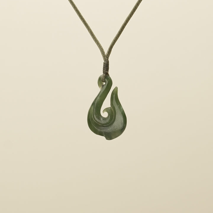 Hei Matau Pounamu Small Pendant