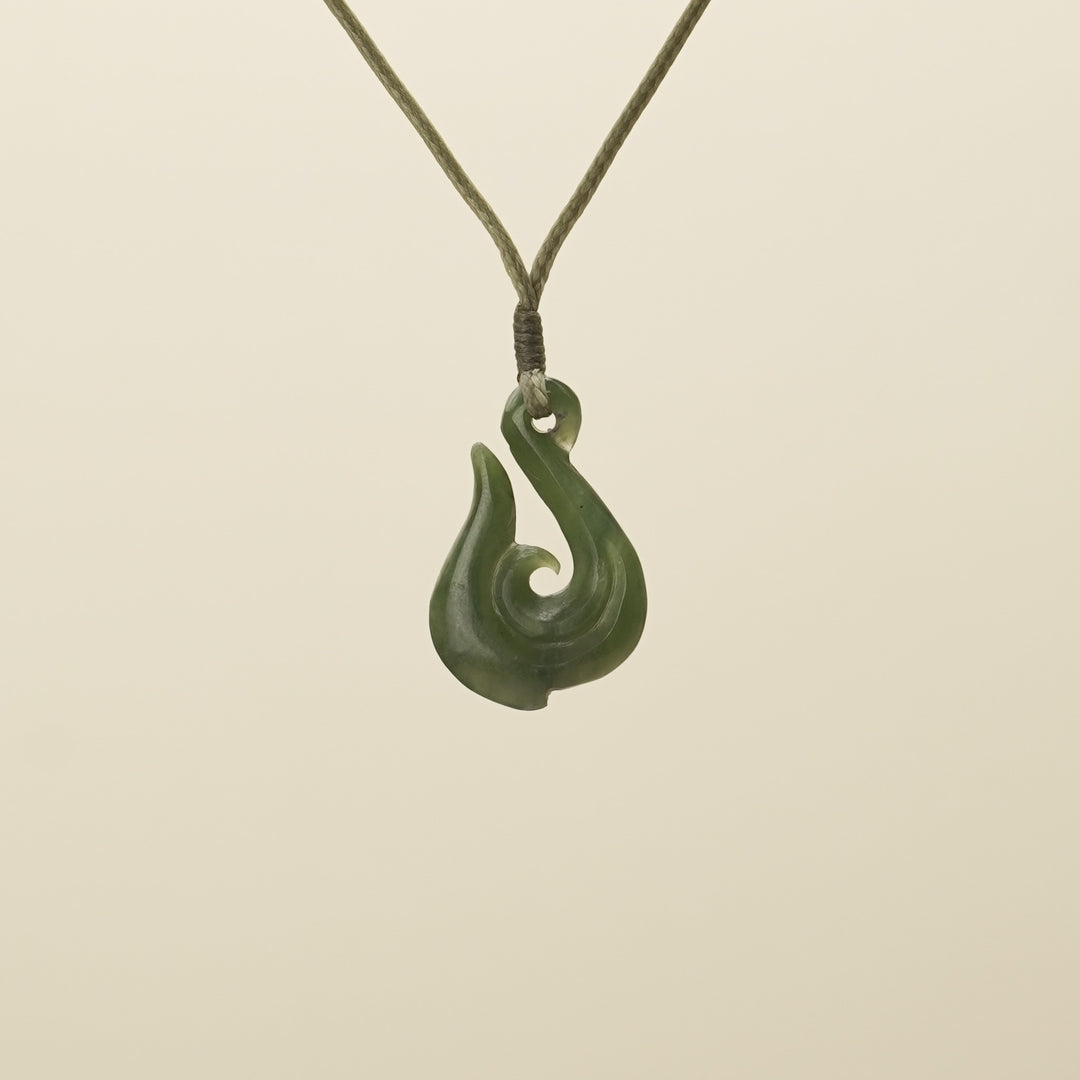Hei Matau Pounamu Small Pendant
