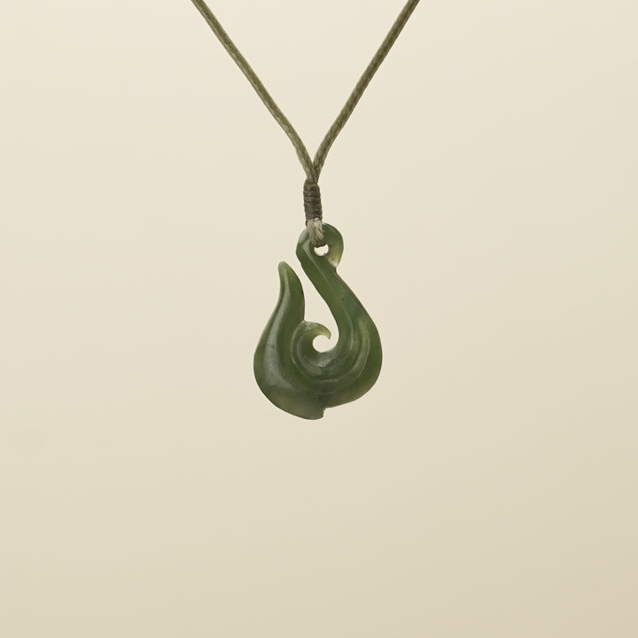 Hei Matau Pounamu Small Pendant