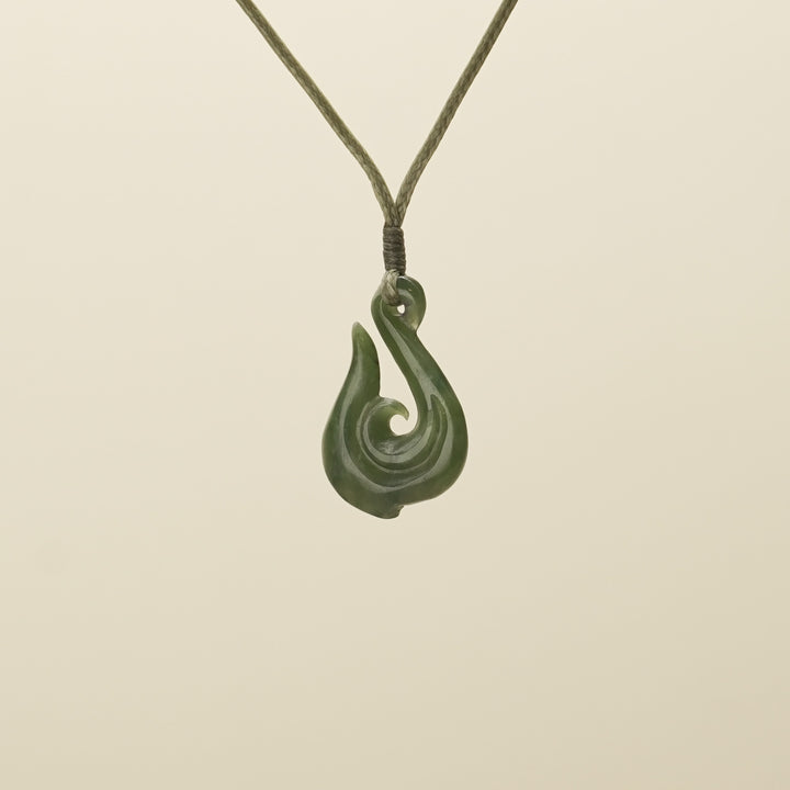Hei Matau Pounamu Small Pendant