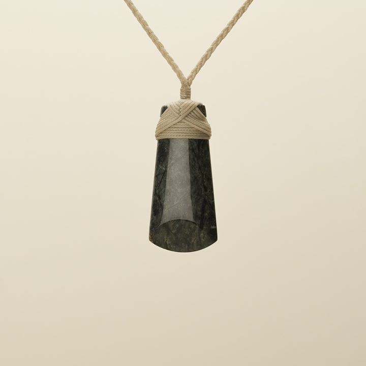Tangiwai Bowenite Small Toki Pendant
