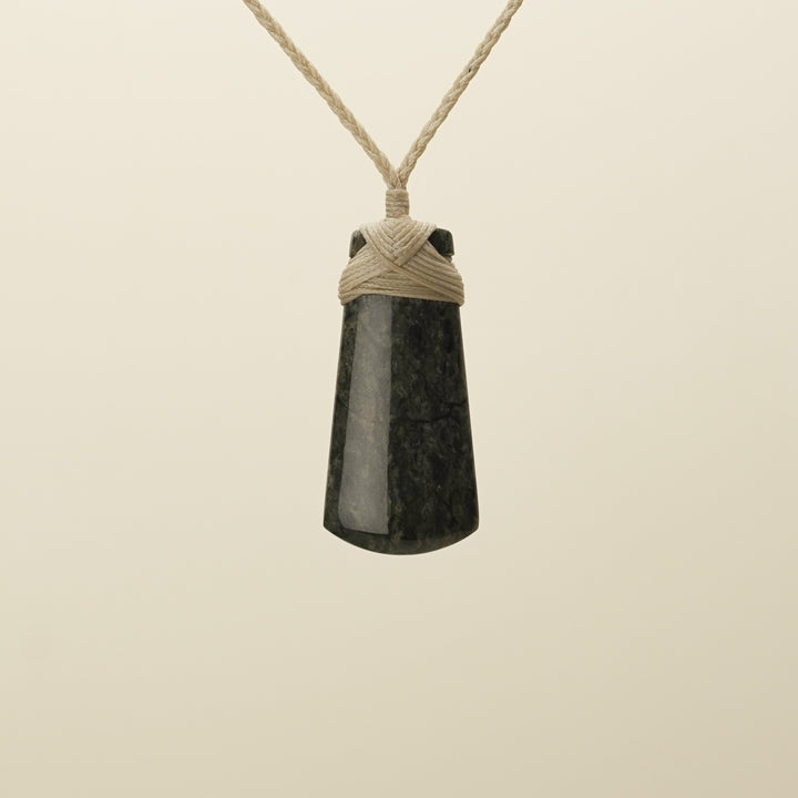 Tangiwai Bowenite Small Toki Pendant