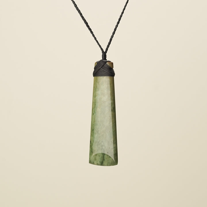 Extra Large Greenstone Toki, Matte