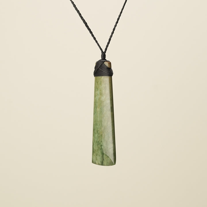 Extra Large Greenstone Toki, Matte
