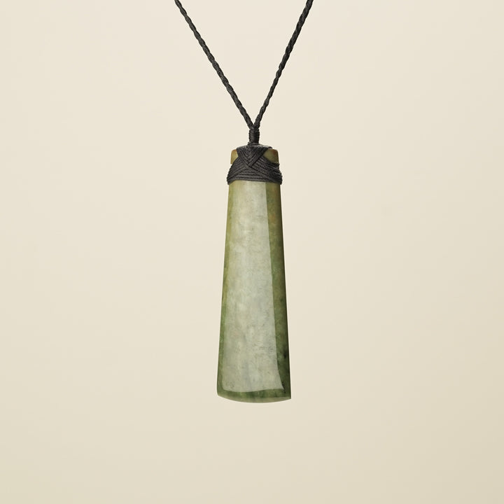 Extra Large Greenstone Toki, Matte