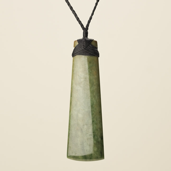Extra Large Greenstone Toki, Matte