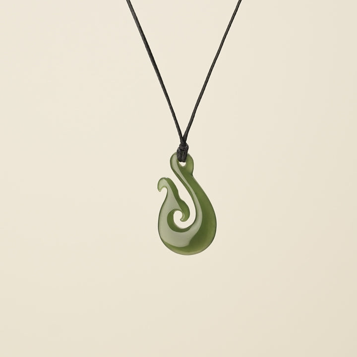 Hei Matau Whale's Tail Small Pendant