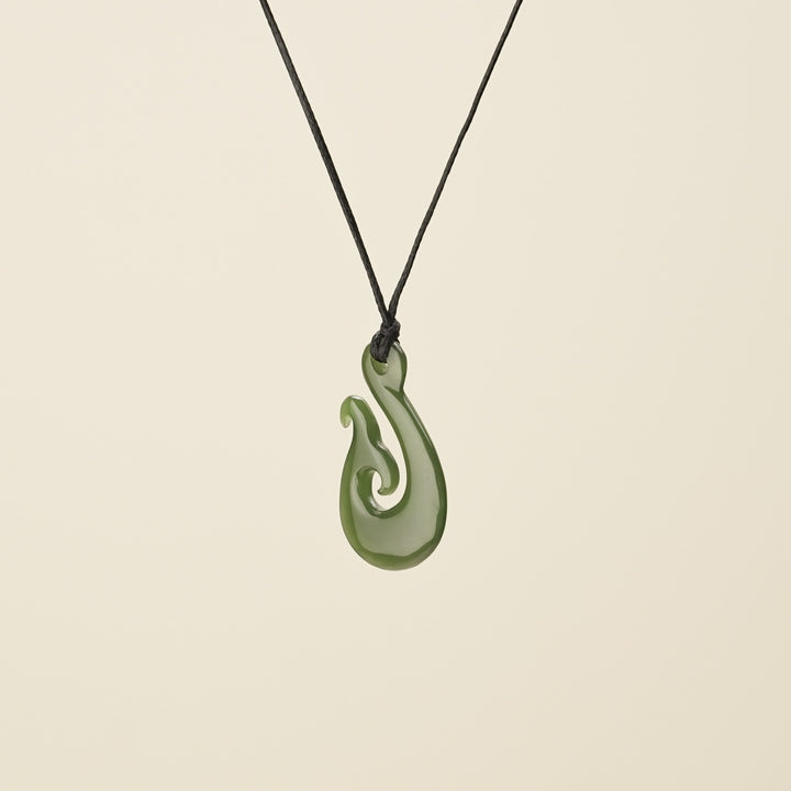 Hei Matau Whale's Tail Small Pendant