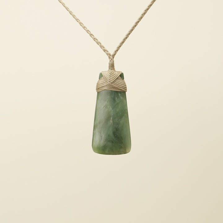 Small Inanga Toki Pounamu Pendant