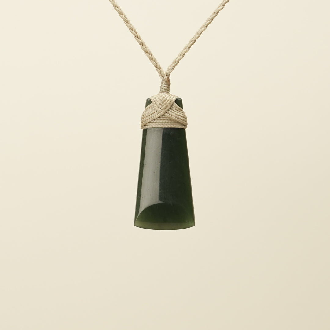 Extra Small Kawakawa Toki Pounamu Pendant