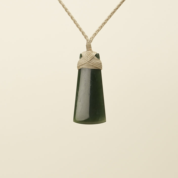Extra Small Kawakawa Toki Pounamu Pendant