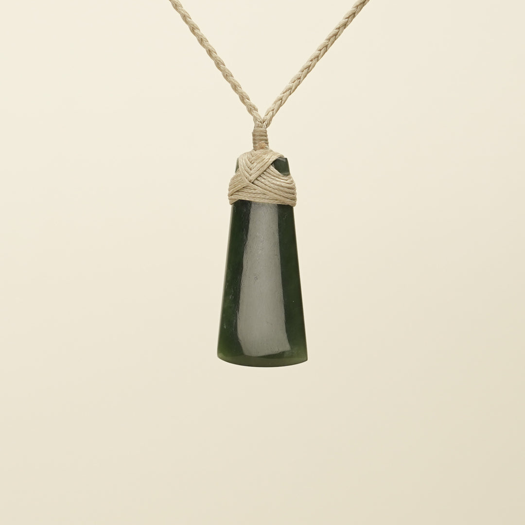 Extra Small Kawakawa Toki Pounamu Pendant