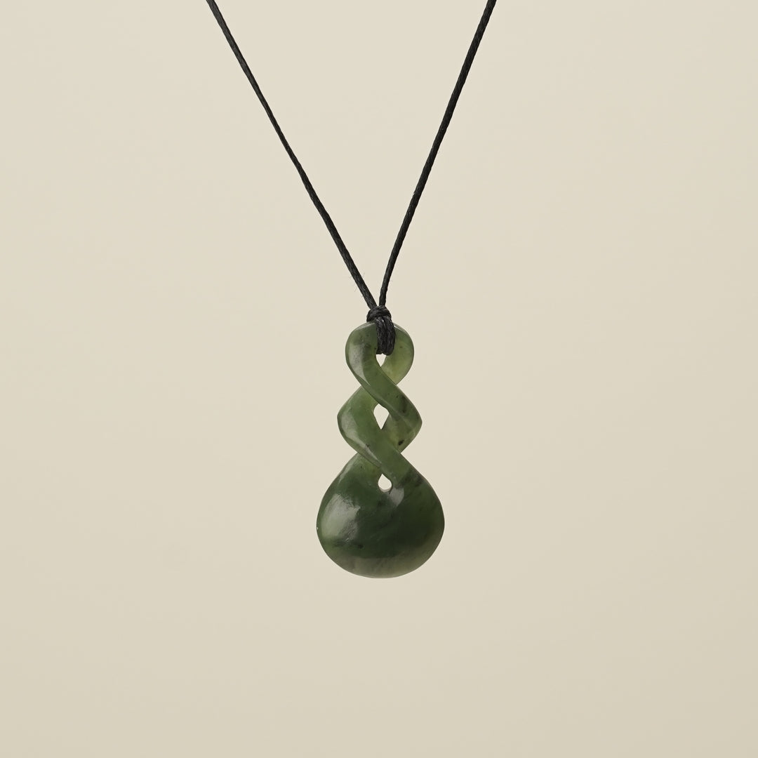 Double Pounamu Pikorua Large
