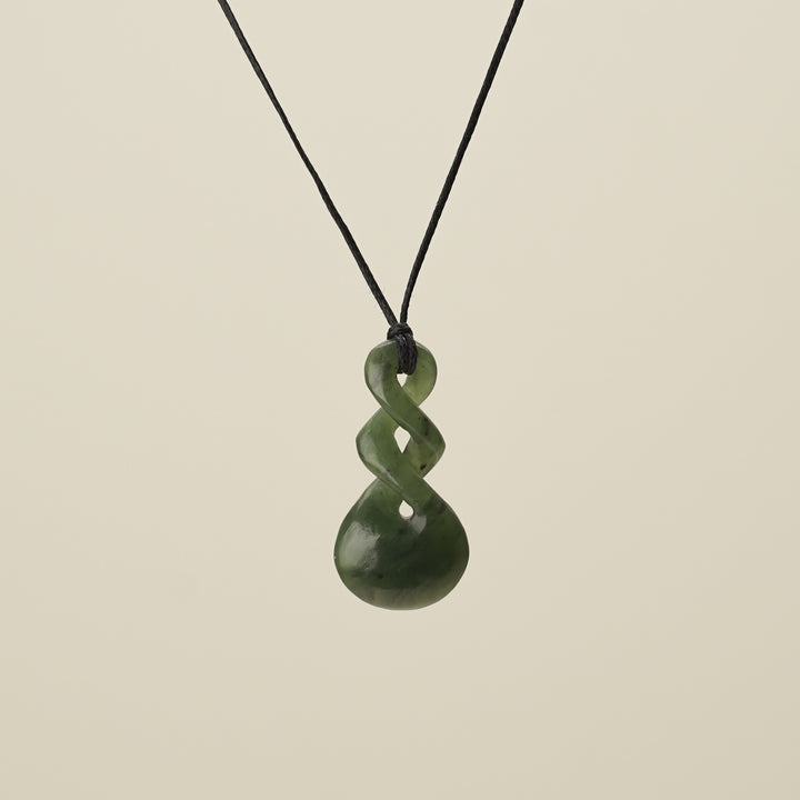 Double Pounamu Pikorua Large