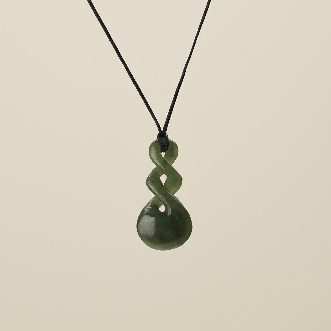 Double Pounamu Pikorua Large