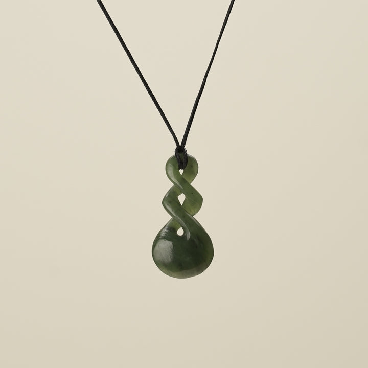 Double Pounamu Pikorua Large