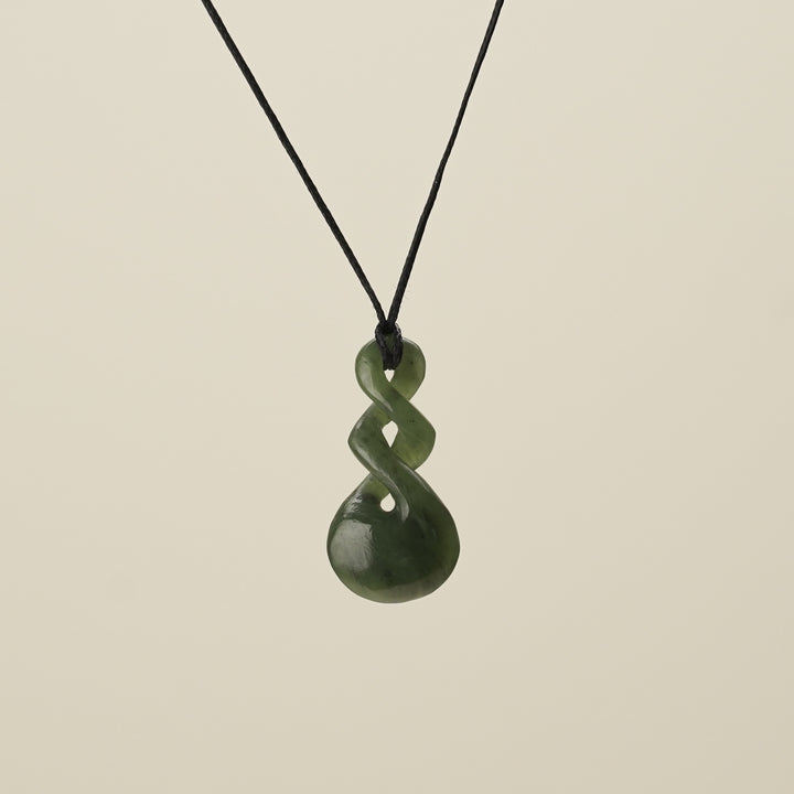 Double Pounamu Pikorua Large